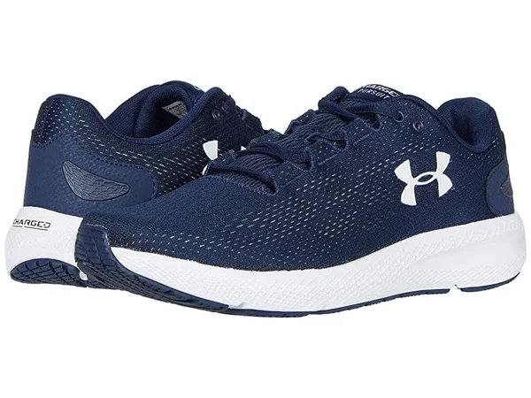 Under Armour Men's Charged Pursuit 2 Running Shoes - Navy, 7.5