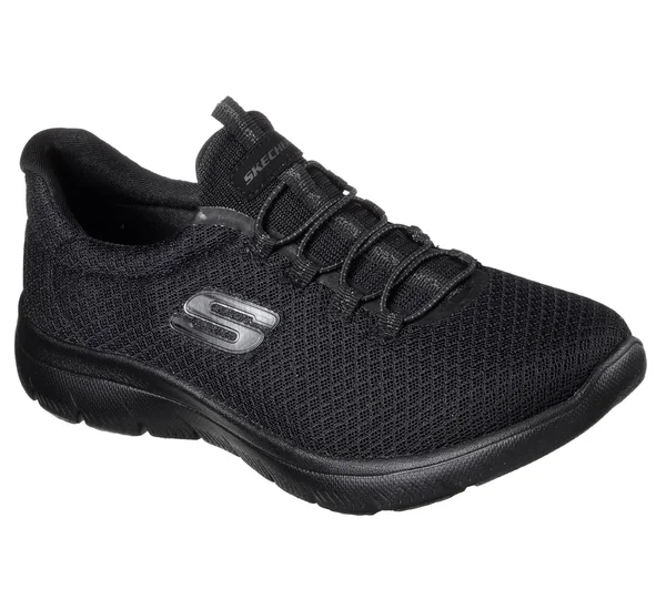 Skechers Sport Women's Summits Sneaker - Black/Turquoise