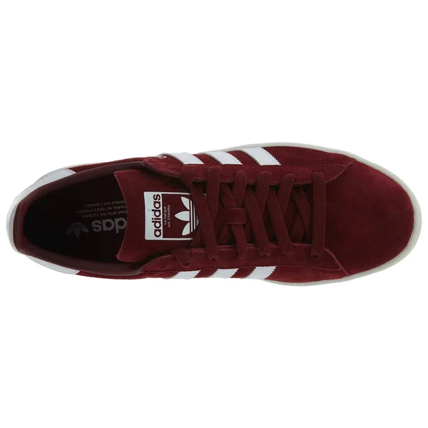 Adidas Men's Originals Campus Shoes: Burgundy/White 12 BZ0087