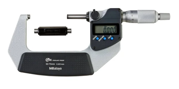 Mitutoyo 293-232-30 Digimatic Micrometer, Range: 50-75 mm with Output