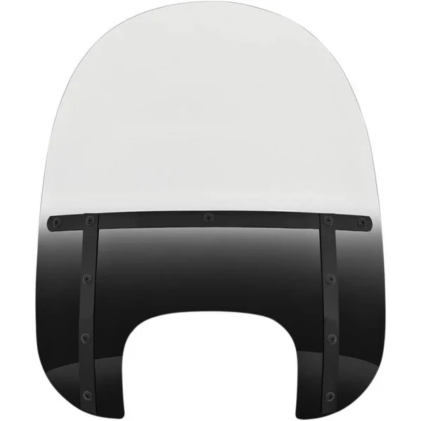 Memphis Shades Black 15 in. Memphis Fats Windshield - MEM6101