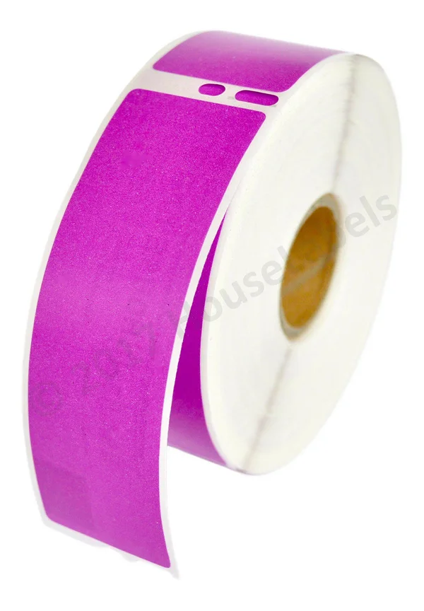 Dymo LW 30252 Purple Address Labels - Sixteen (16) Rolls of 350 - Free Fast Ship