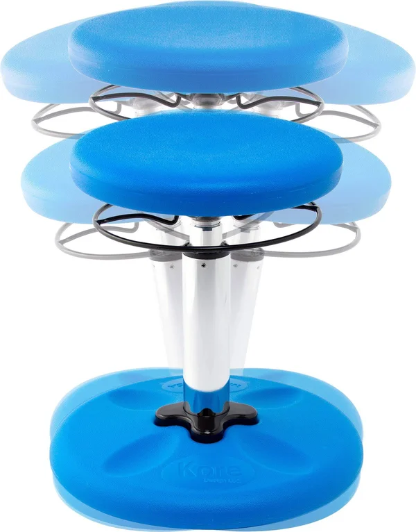 Kore Kids Adjustable Standard Wobble Chair 14-19 Blue