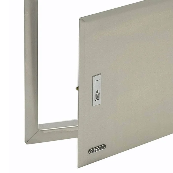 Bull Outdoor Stainless Steel Access Door with Lock and Frame