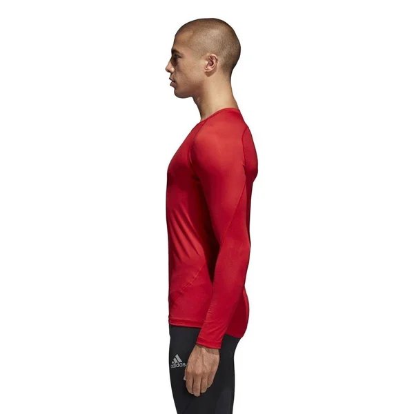 Adidas Long Sleeves Shirt Alphaskin-Red