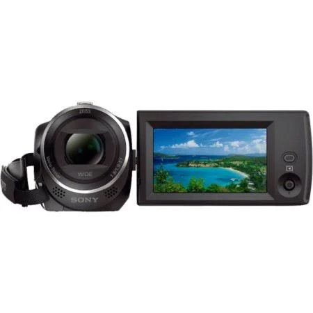 Sony HDR-CX405/B Full HD 60P Camcorder + 64GB Ultra microSDXC UHS-I Memory Card + Np-bx1 Battery Pack + Accessory Bundle