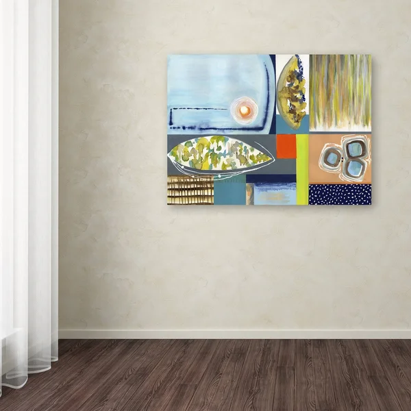 Trademark Fine Art Wyanne 'Moreland Mural' Canvas Art - 35x47