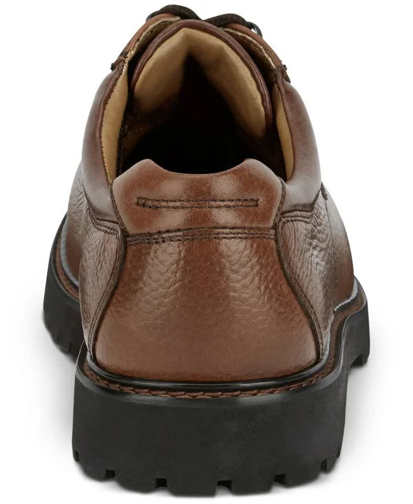 Dockers Glacier Men's Lace Up Moc Toe Shoes, Dark Tan, 10.5