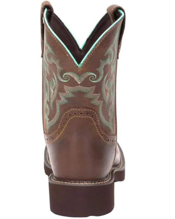 Justin Women's 8 in. Gemma Tan Jaguar Gypsy Cowboy Boot - L9606
