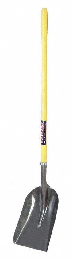 Westward 12U489 Western Scoop - 46-3/4 in. Handle, steel