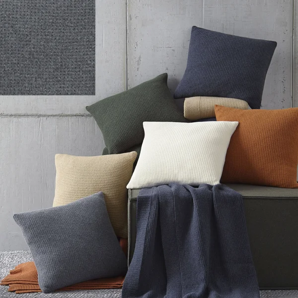 Sferra, Pettra Decorative Pillow - Grey