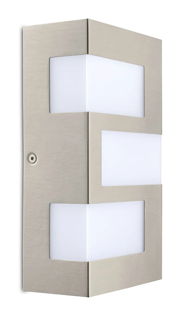Eglo 94086A Ralora LED 10 inch Stainless Steel Outdoor Wall Light