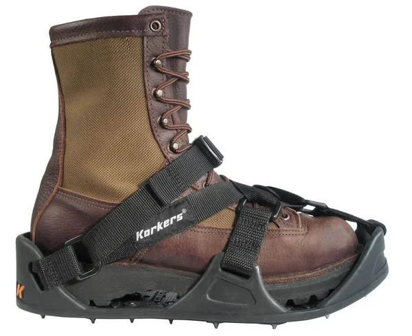 WorkTrax Plus Sharp Push Through Steel Spikes Cleats by Korkers