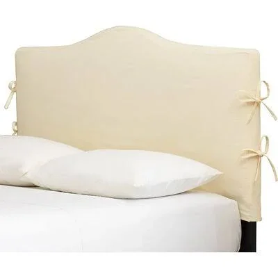 Shelby Upholstered Panel Headboard Size: Full - Upholstery: Duck Natural