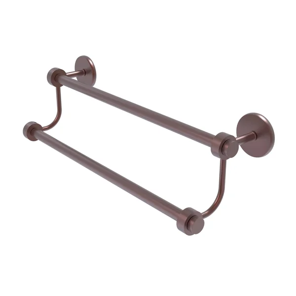 Allied Brass 18x22 Double Towel Bar Antique Copper