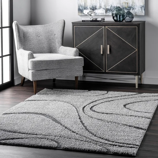 nuLOOM Rugs Caroyln Dark Gray 9& 2x22 x 12& Area Rug