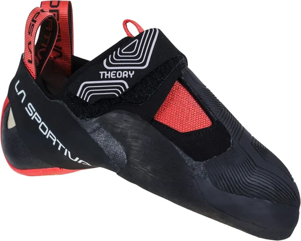 La Sportiva Theory Climbing Shoe - Women's Black/Hibiscus - 36