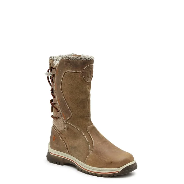 Santana Canada Women's Mayer 2 Tall Waterproof Boot - Size: 7, Nut Leather