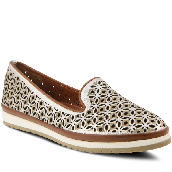 Spring Step Tulisa Slip-On - Silver - Size 38