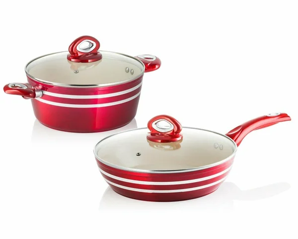 Chef&s Star 11 Piece Professional Grade Aluminum Non-Stick Pots & Pans Set