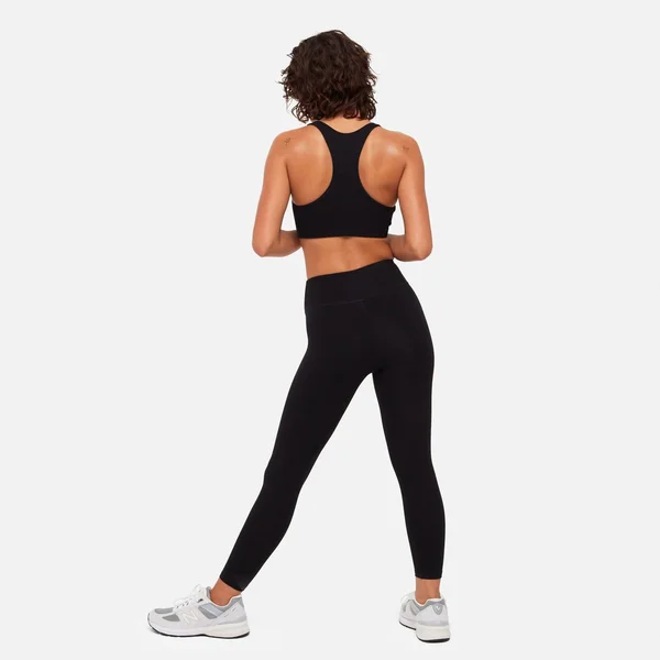 Organic Stretch Legging Jet Black, 2x