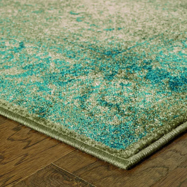 Oriental Weavers Pasha 1330E 7&10x22 x 10&10x22 Blue Area Rug