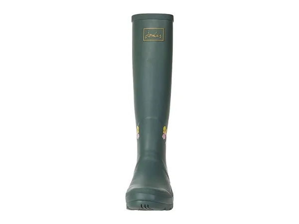 Joules Welly Print Women's Rain Boots 9135877 - 10 B - Medium, Green