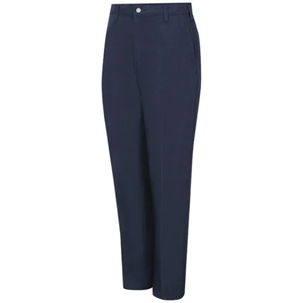 Workrite Pants - 30 in, Navy, Zipper and Button Fp50nv
