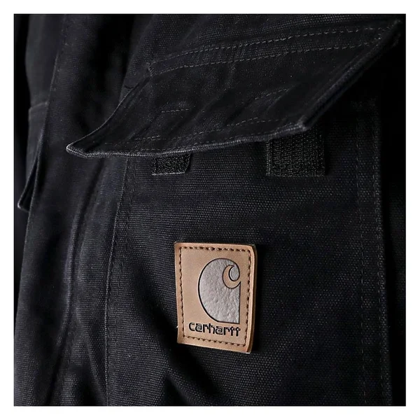 Carhartt Men's Black Sandstone Traditional Coat