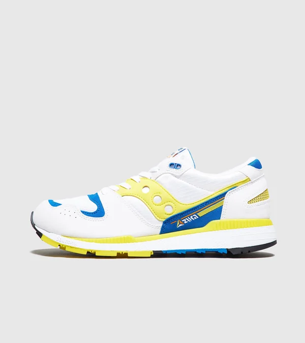Saucony Azura White, Yellow & Blue