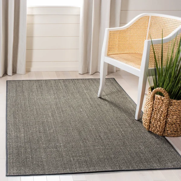 Martha Stewart Rug Collection MSR9501T - Light Brown - 9& x 13&