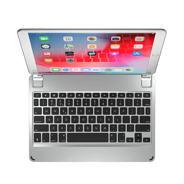 Brydge 10.5 Series II Wireless Bluetooth 4.0 Keyboard for 10.5-inch iPad Pro - Silver