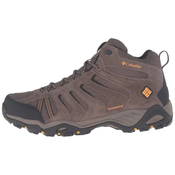 Columbia North Plains II Waterproof Mid Men's Mud/Squash 11.5