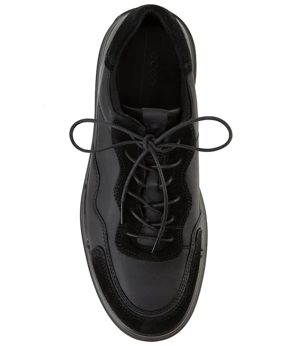 Men's Ecco Soft x Sneaker, Size 10-10.5Us - Black