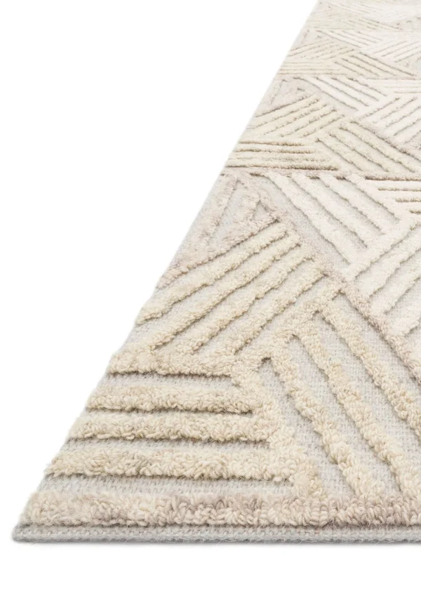 Loloi Ehren EHR-04 3&6x22 x 5&6x22 Oatmeal, Ivory Rug