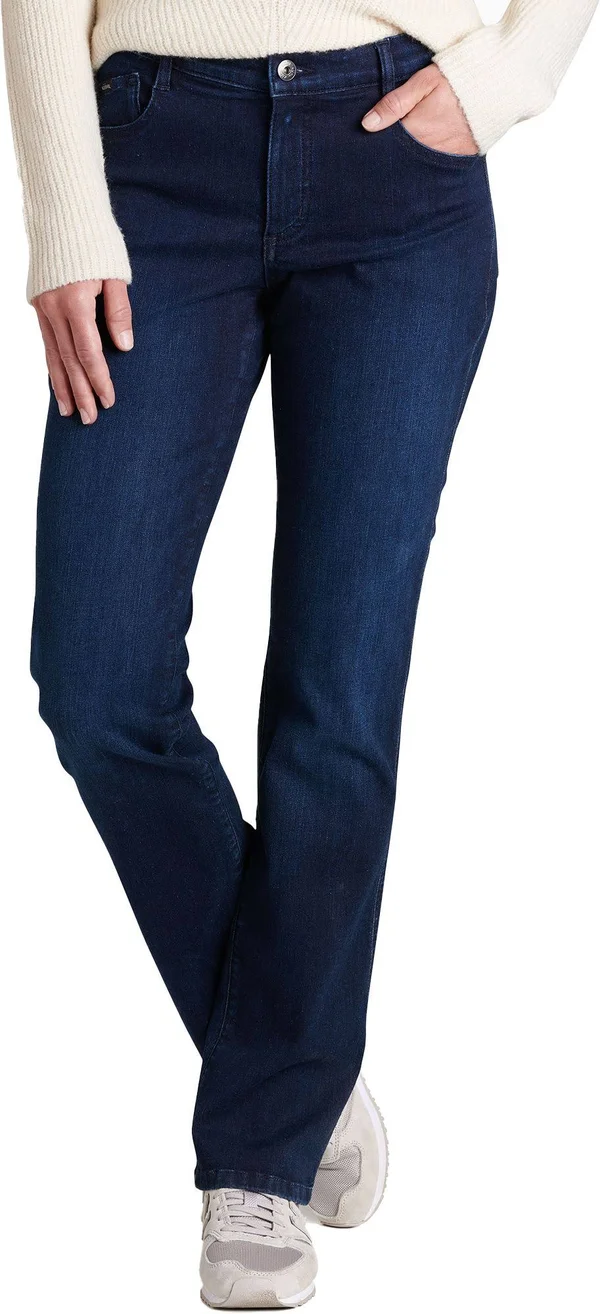 Kuhl - 9x22 Kontour Flex Denim Straight - 4 RG Blue