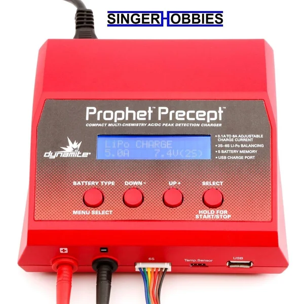 Dynamite DYNC2015 Prophet Precept 80W LCD Acdc Battery Charger