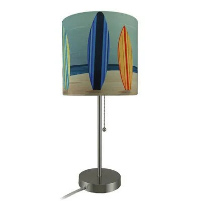 18.5&& Chrome Table Lamp Dovecove