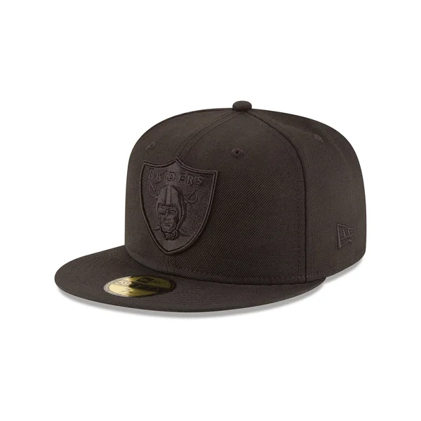 Oakland Raiders Black on Black 59FIFTY Fitted - New Era