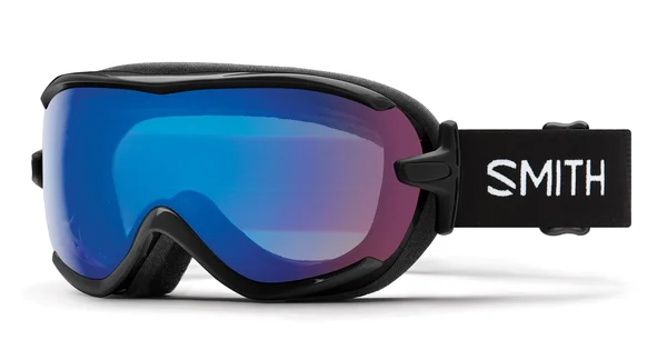 Smith Women's Virtue Snow Goggles Black/ChromaPop Photochromic Red Mirror