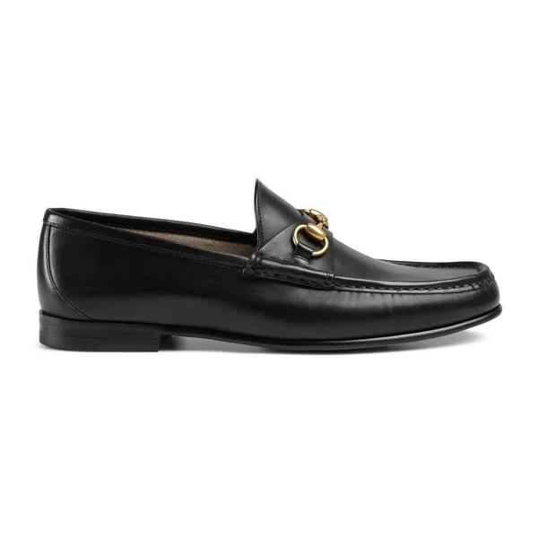 Gucci - 1953 Horsebit Leather Loafer Size 12.5 US, Black, Leather