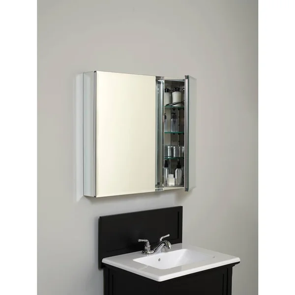 Zenith MBA3026 - Beveled Bi-View Medicine Cabinet, Frameless