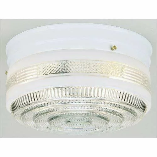 Westinghouse 6623800 Two-Light Flush-Mount Interior Ceiling Fixture - White