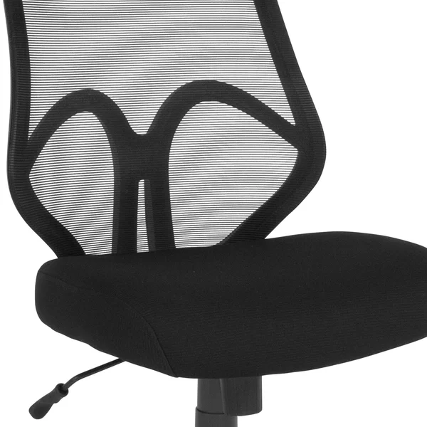 Flash Furniture Black Salerno Series High Back Mesh Office Chair