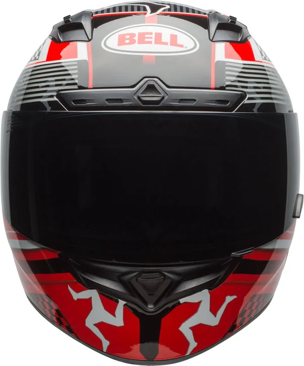 Bell Qualifier DLX Isle of Man Black/Red Full Face Helmet