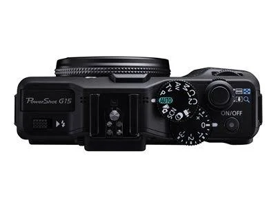 Canon PowerShot G15 - Digital camera - compact - 12.1 MP - 1080p - 5x optical zoom