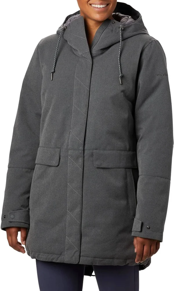 Columbia Boundary Bay Jacket Women's City Grey Heather, Medium