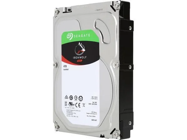 Seagate IronWolf ST4000VN008 - Hard Drive - 4 TB - SATA 6Gb/s