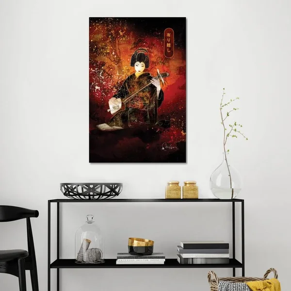 Marine Loup Canvas Prints - Arigato ( People > portraits > Female portraits art)