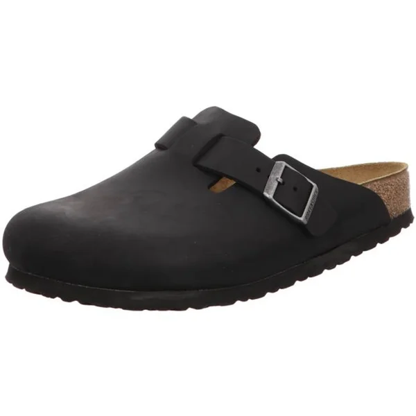 Birkenstock Boston Oiled Leather Black